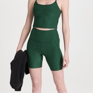 Beyond Yoga Spacedye Pockets High Waisted Biker Shorts XS